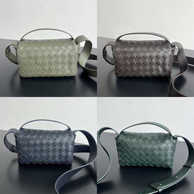 bottega veneta mini woven flap crossbody bag #857931